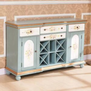 Painted Country Retro Sideboard Cabinet