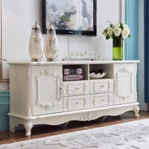 Ultra-Thin High Floor French Cabinet