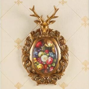 Deer Head Pendant Decorative Wall Background