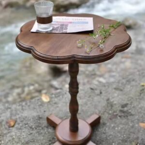 Genuine Petal Shape Retro Coffee Table