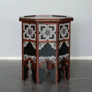 Hand-Painted Sofa Side Corner Table